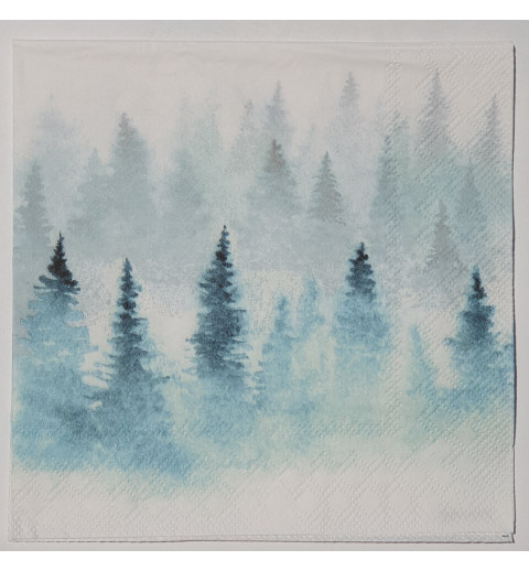 Serviette Tannenwald