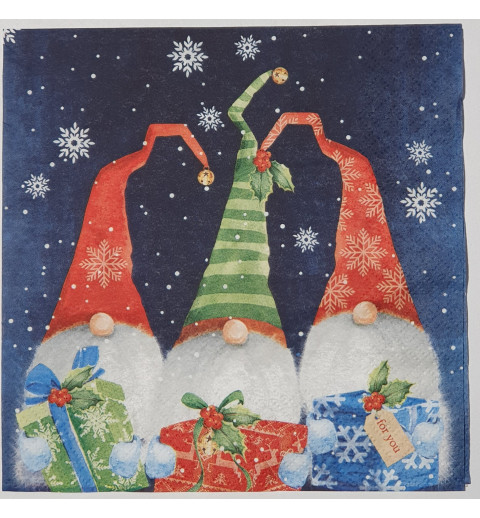 Serviette Wichtel