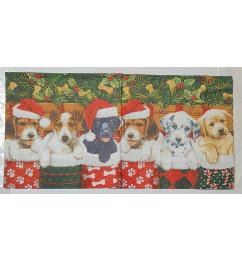 Serviette Hunde