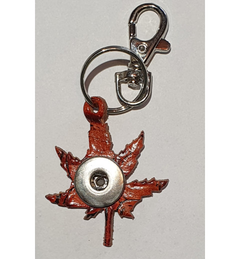 Druckknopf Wechselschmuck Ahornblatt