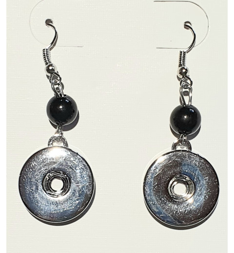 Druckknopf Wechselschmuck Ohrringe