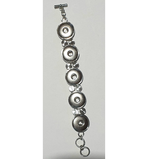 Druckknopf Wechselschmuck Armband