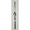 Druckknopf Wechselschmuck Armband silber