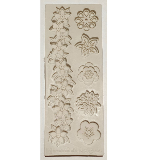 Silikon Form Blumen