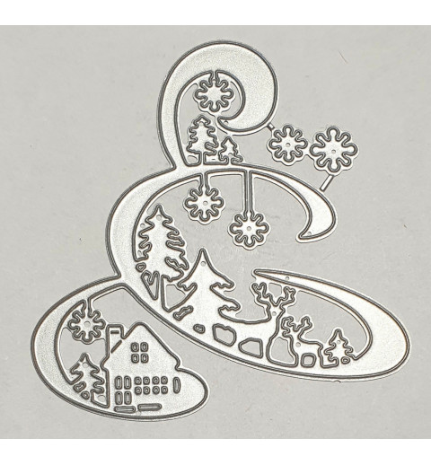 Metall Stanzform Winter