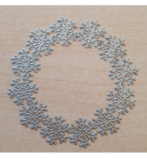 Metall Stanzform Schneeflocken