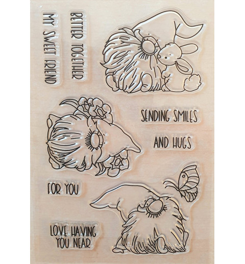 Clear Stamps Wichtel/Schmetterling