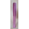 Dekoband kariert pink