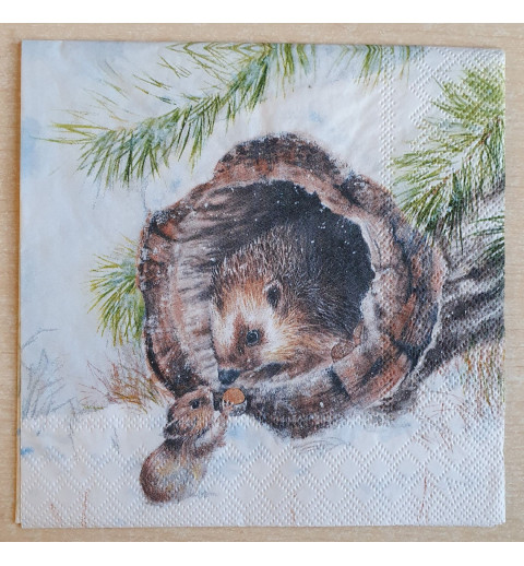 Serviette Igel