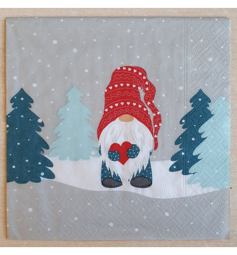 Serviette Wichtel