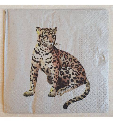Serviette Leopard