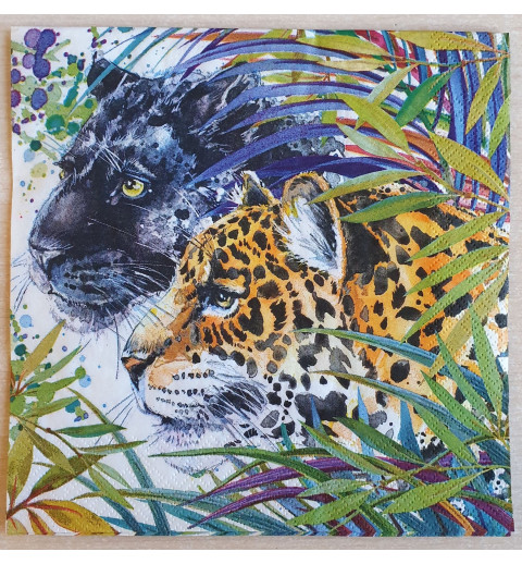 Serviette Leoparde