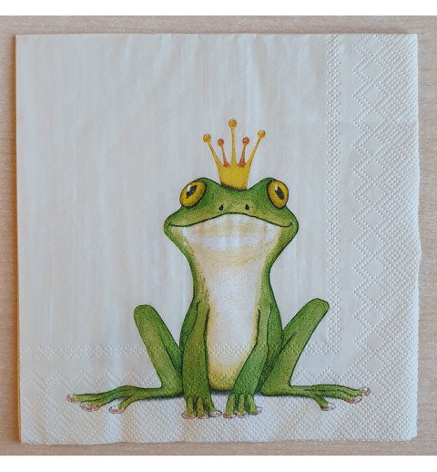 Serviette Frosch