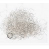 Lockendraht silber