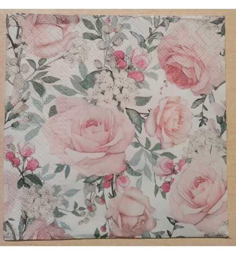 Serviette Rosen