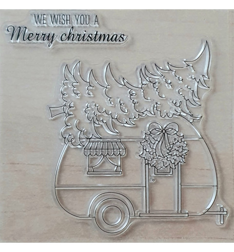 Clear Stamps Wohnwagen