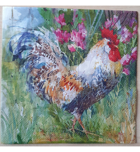 Serviette Hahn