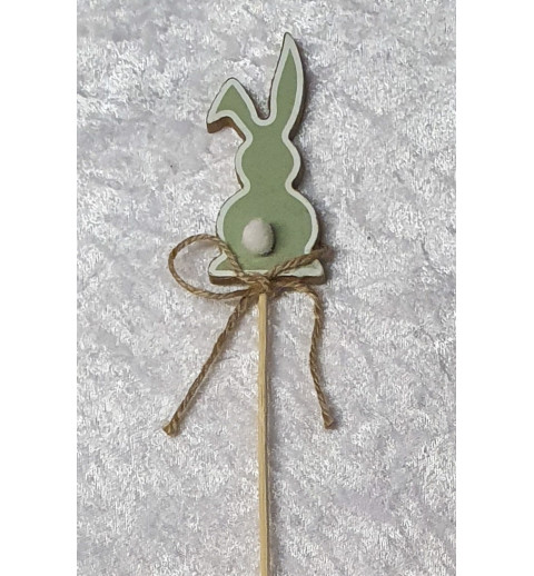 Holz Stecker Kaninchen 3