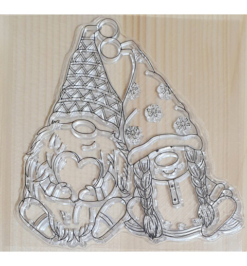 Clear Stamps Zwei Wichtel