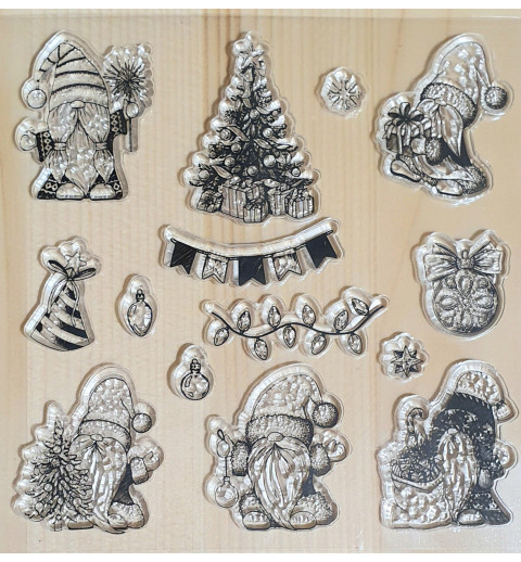 Clear Stamps Wichtel Weihnachten