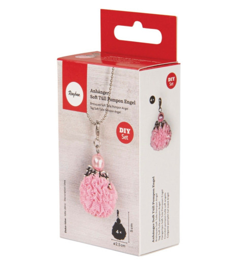 Engel Bastelpackung rosa