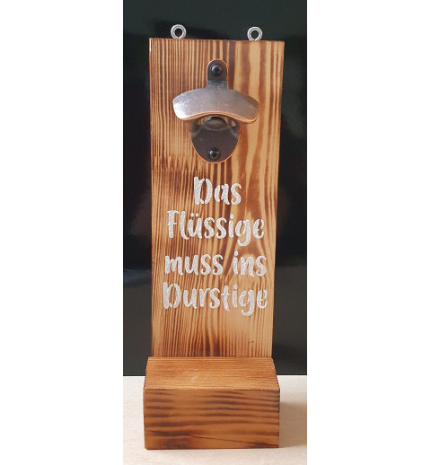 Getränkeöffner natur Das Flüssige....
