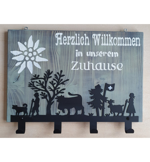 Garderobe Alpaufzug mint Herzlich....