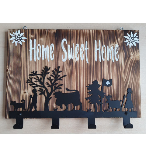 Garderobe Alpaufzug natur Home