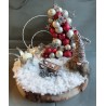 Weihnachtsdeko Wichtel rot
