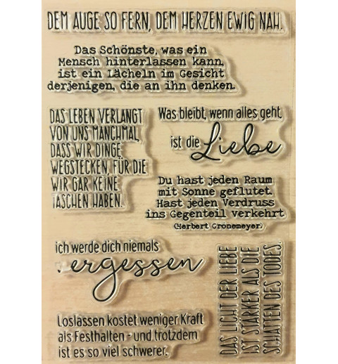 Clear Stamps Liebe.....