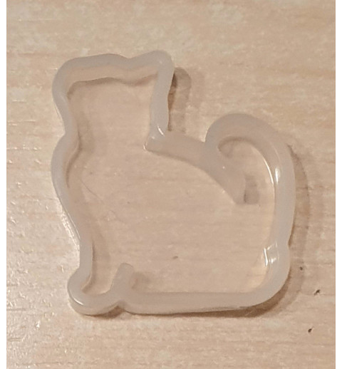 Silikonform Katze