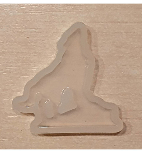 Silikonform Wolf