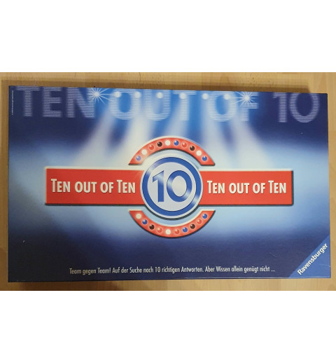 Gesellschaftsspiel Ten out of Ten