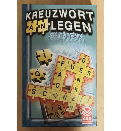 Gesellschaftsspiel Kreuzwort legen