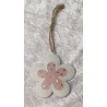Metall Blume mit Strassteinen 1