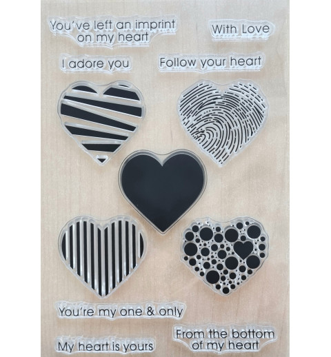 Clear Stamps Herzen