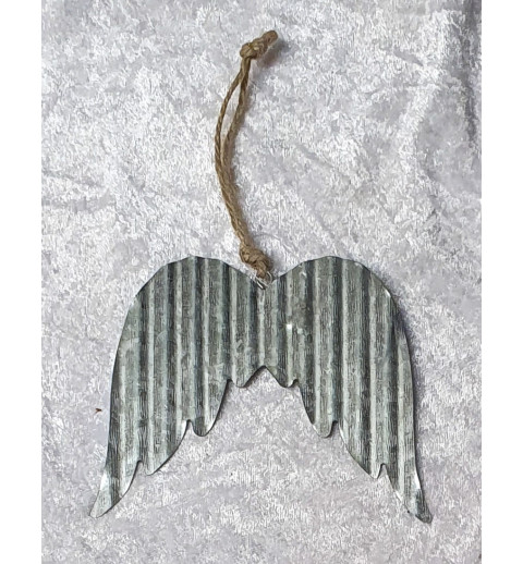 Metall Flügel flach 1