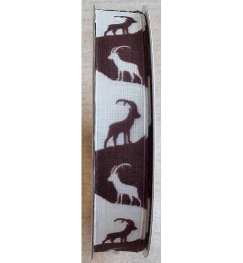 Dekoband Steinbock