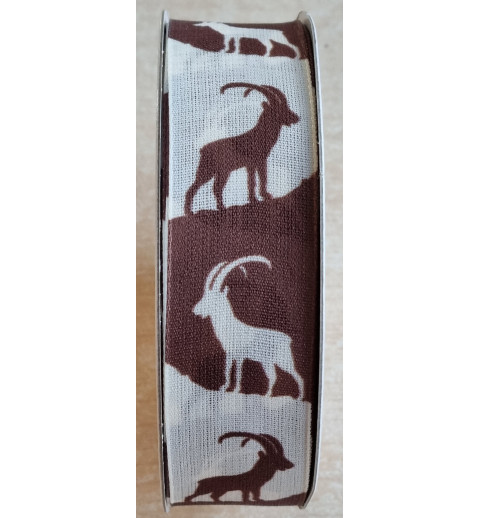 Dekoband Steinbock
