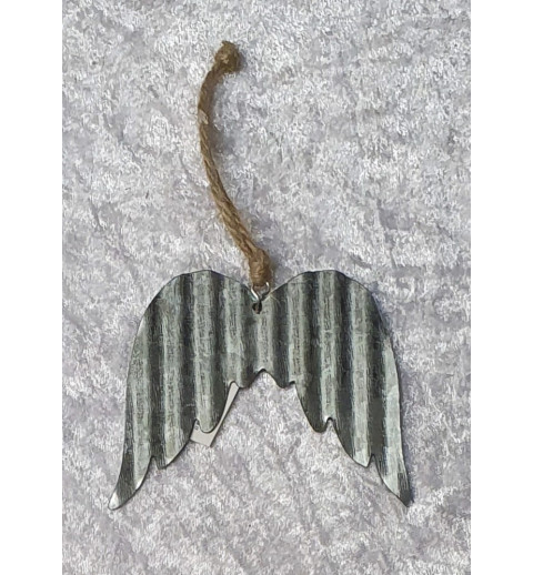 Metall Flügel flach 2