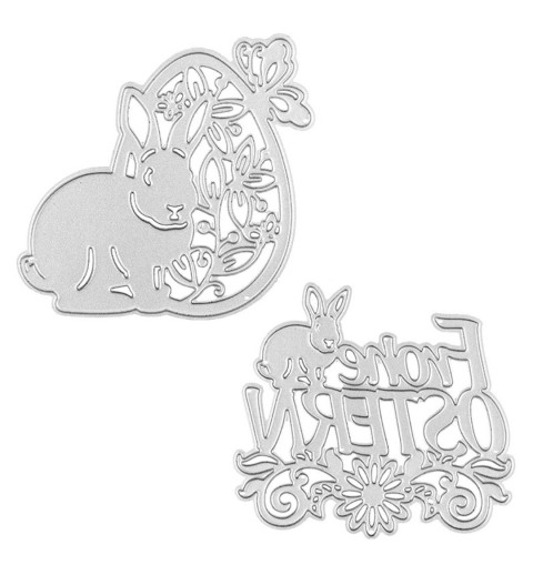 Metall Stanzform Frohe Ostern