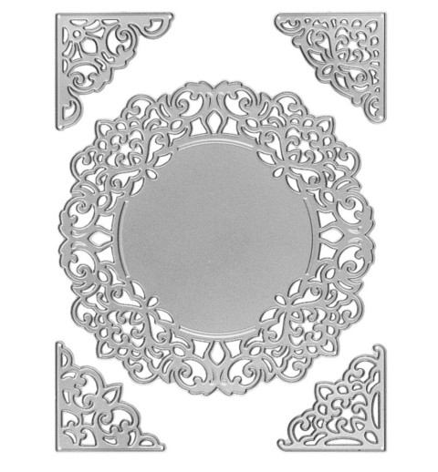Metall Stanzform Rund und Ecken