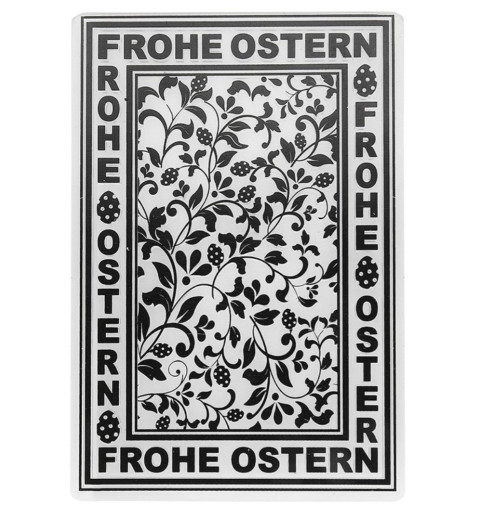 Prägeschablone Frohe Ostern