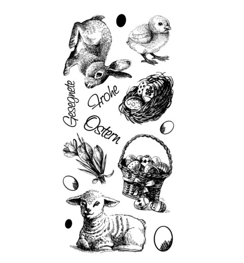 Silikon Stempel Ostern