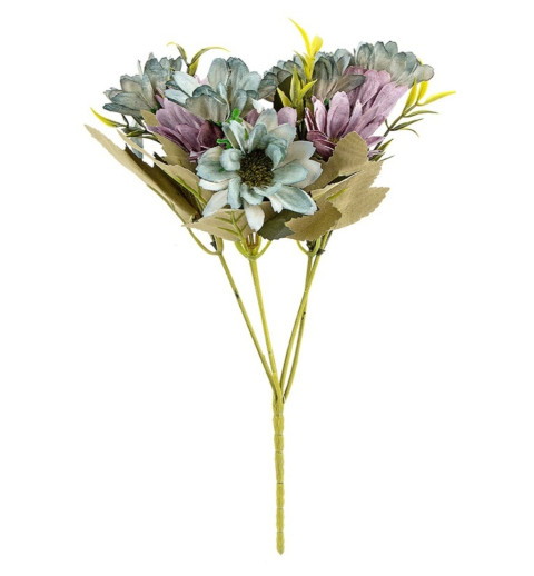 Blumenstrauss (künstlich) Margeriten blau