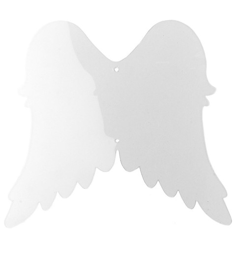 Windradfolie Flügel transparent
