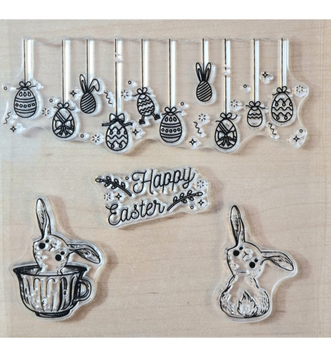 Clear Stamps Happy Easter