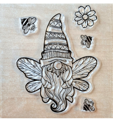 Clear Stamps Wichtel/Schmetterling