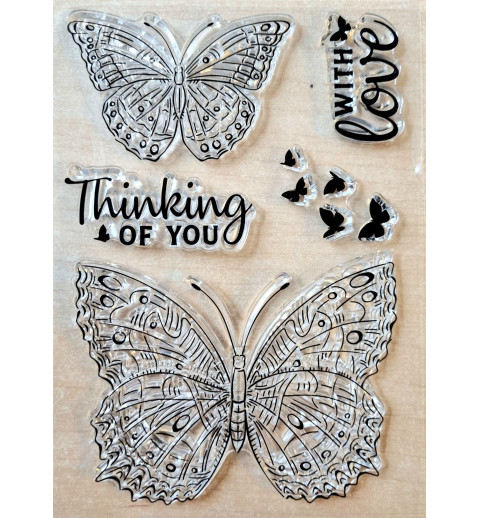 Clear Stamps Schmetterlinge