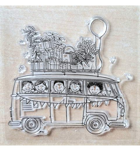 Clear Stamps VW Bus/Geschenke